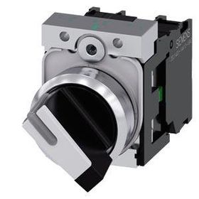 Siemens 3SU1150-2BF60-1MA0 1No 1NC 0-1 Işıklandırılabilir Kalıcı Metal Mandal Buton