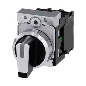 Siemens 3SU1150-2BL60-1NA0 1-0-2 Poz Metal Komple Kalıcı Mandal Buton