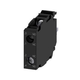 Siemens 3SU1400-1AA10-1FA0 1NO+1NC Yardımcı Kontak Bloğu