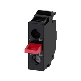 Siemens 3SU1400-2AA10-1CA0 1NC Buton Kutusuna Uygun Yardımcı Kontak Bloğu
