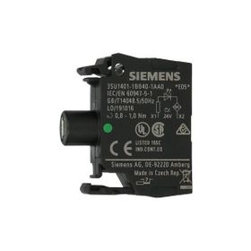Siemens 3SU1401-1BB40-1AA0 Sirius 24V Siyah Işık Bloğu