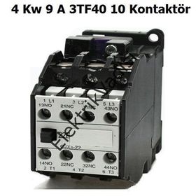 Siemens 3TF4010-0AB0 9A 24V Kontaktör
