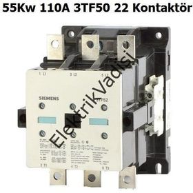 Siemens 3TF5022-0AP0-ZA01 Güç Kontaktörü