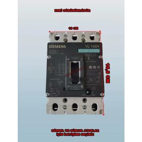 Siemens 3VA1110-4EF36-0AA0 3x100 Amper 36 kA Kompakt Şalter