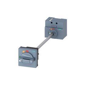 Siemens 3VA9157-0FK21 3VA1 Kompakt Güç Şalteri için Standart Gri Uzatma Kumanda Kolu Kiti