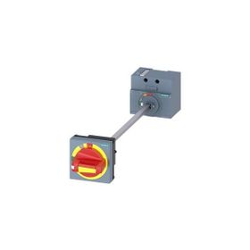 Siemens 3VA9157-0FK25 Uzatma Kollu Tahrik Mekanizma Sarı Kırmızı Acil Stop