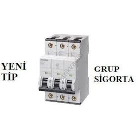 Siemens 3x20 Amper K Otomat C Tipi 6ka 5sl Serisi Sigorta