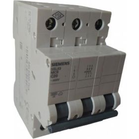 Siemens 3X20A C/6KA W Otomatik Sigorta