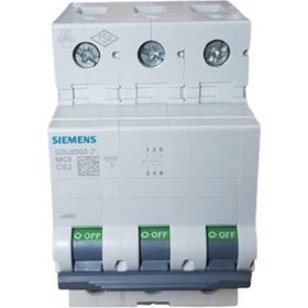 Siemens 3X63A C/6KA W Otomatik Sigorta