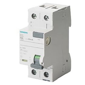 Siemens 40A 300mA 230V 1Faz Nötr Kaçak Akım Rölesi