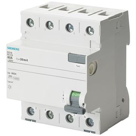 Siemens 40A 300mA 230V 3Faz Nötr Kaçak Akım Rölesi