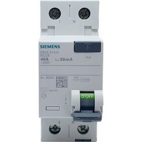 Siemens 40A 30mA 230V 1Faz Nötr Kaçak Akım Rölesi