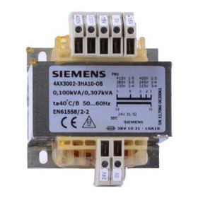 Siemens 4AX3002-3HA10-0B 230-400V/24V 50-60Hz 100VA 4AX3002 Kumanda ve Emniyet İzalasyon Trafosu
