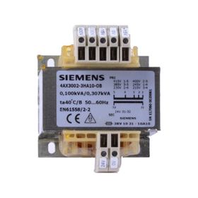 Siemens 4AX3002-3HA10-0B 230-400V/24V 50-60Hz 100VA 4AX3002 Kumanda ve Emniyet İzalasyon Trafosu