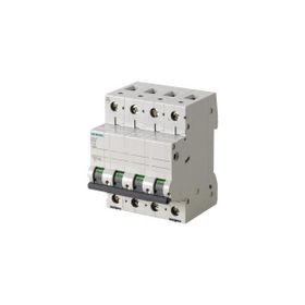 Siemens 5SL4610-7 3 Faz ve Nötr Kesmeli 10A C Tipi Yavaş Karakterli 6kA Anahtarlı Otomatik Sigorta