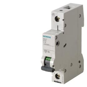Siemens 5SL6105-7 6kA 0.5A 1 Fazlı C Tipi Yavaş Karakterli Anahtarlı Otomatik Sigorta
