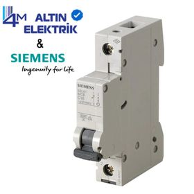 Siemens 5SL6106-6YA 6A 1 Fazlı 6 kA Tip-B Otomatik Sigorta