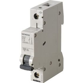 Siemens 5SL6106-6YA 6A 1 Fazlı 6 kA Tip-B Otomatik Sigorta