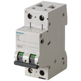 Siemens 5SL6220-7 20A C Tipi 2Faz 6kA Otomatik Sigorta