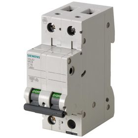 Siemens 5SL6220-7 20A C Tipi 2Faz 6kA Otomatik Sigorta