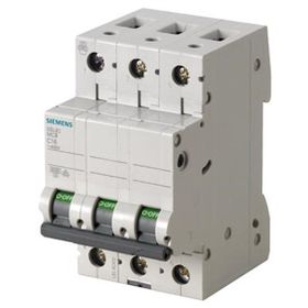 Siemens 5SL6306-7 6kA 3x6A NC Otomatik Sigorta