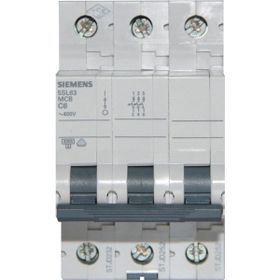 Siemens 5SL6306-7YA 6kA 3x6A NC Otomatik Sigorta