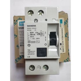 Siemens 5SM1316-0 1x63A 30mA 1F N 55mm Kaçak Akım Rölesi
