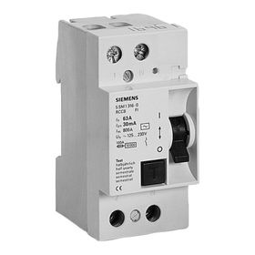 Siemens 5SM1316-0 1x63A 30mA 1F N 55mm Kaçak Akım Rölesi