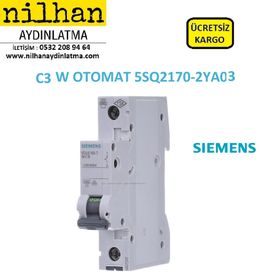 Siemens 5SQ2170-2YA03 C 03A Otomatik Sigorta