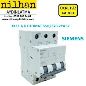 Siemens 5SQ2370-2YA32 C3x32 A Otomatik Sigorta