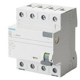 Siemens 5SV3346-6 63A 30mA 400V 3Faz Kaçak Akım Rölesi