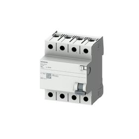 Siemens 5SV3347-6 Trifaze 3 Faz+Nötr 80A 30mA 400V A Tipi Kaçak Akım Koruma Rölesi