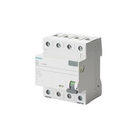 Siemens 5SV3347-6 Trifaze 3 Faz+Nötr 80A 30mA 400V A Tipi Kaçak Akım Koruma Rölesi