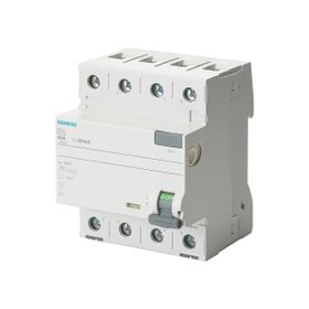Siemens 5SV3347-6 Trifaze 3 Faz+Nötr 80A 30mA 400V A Tipi Kaçak Akım Koruma Rölesi