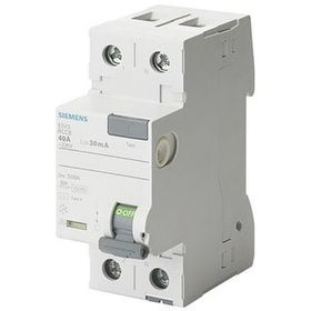 Siemens 5SV5312-6 2x25A 30MA Kaçak Akım Koruma Rölesi