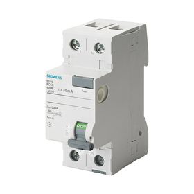 Siemens 5SV5312-6 Monofaze 25 Amper 30 mA Kaçak Akım Koruma Rölesi