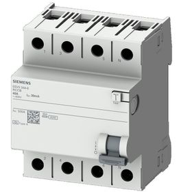 Siemens 5SV5342-6 Atipi 25 A 400 V 30 mA Kaçak Akım Koruma Rölesi