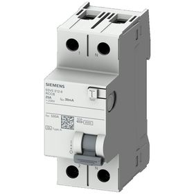 Siemens 5SV5612-6 A Tip 25A 230V 300mA Kaçak Akım Koruma Rölesi
