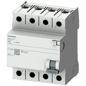 Siemens 5SV5642-6 A Tip 25 A 400 V 300 mA Kaçak Akım Koruma Rölesi
