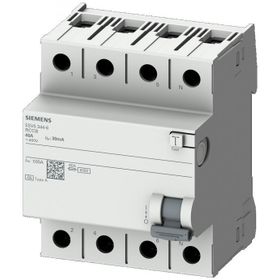 Siemens 5SV5642-6 A Tip 25 A 400 V 300 mA Kaçak Akım Koruma Rölesi