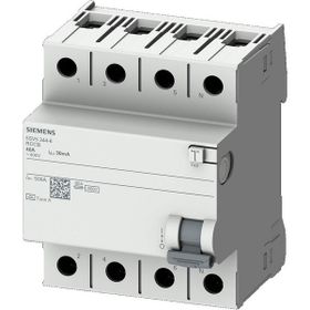 Siemens 5SV5642-6 A Tip 25 A 400 V 300 mA Kaçak Akım Koruma Rölesi