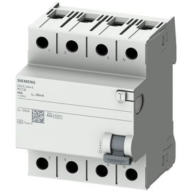 Siemens 5SV5644-6 A Tip 40 A 400 V 300 mA Kaçak Akım Koruma Rölesi