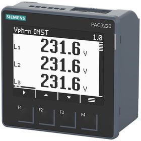 Siemens 7KM3220-0BA01-1DA0 Sentron PAC3220 Enerji Analizörü