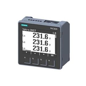 Siemens 7KM3220-0BA01-1DA0 Sentron PAC3220 Enerji Analizörü