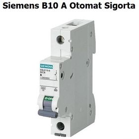 Siemens B10 10 Amper Otomat Sigorta