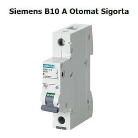 Siemens B10 10 Amper Otomat Sigorta
