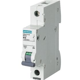 Siemens B1x10Ax6KA Tek Fazlı Otomatik Sigorta
