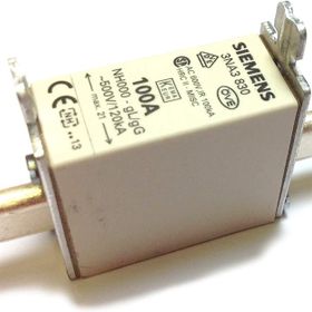 Siemens Boy 000 NH Bıçaklı 100A Sigorta Buşonu