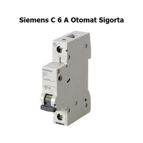 Siemens C Tipi 6A Otomat Sigorta