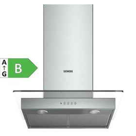 Siemens iQ300 LC66GCD50T B Sınıfı 3 Kademeli Dokunmatik Duvar Tipi Davlumbaz Gri